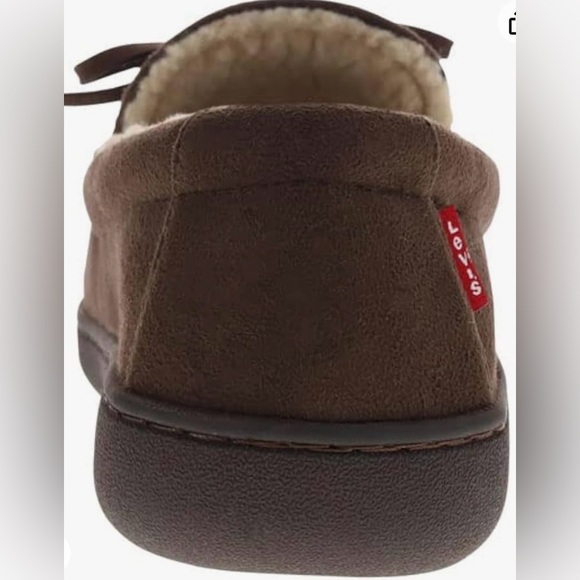 Levi's Men's Moccasin Slipper Brown XXL 13 - Picture 4 of 7